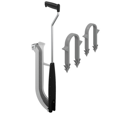 Pipe fastening device (taker) and peg sets 14-20 mm H 50 mm - 5000 pcs