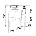 Мусоропровод BLANCO FWD Medium 526647