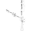 Shower set HANSGROHE Axor Edge, 46521000