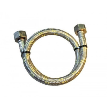 Gas plumbing hose 1/2"" middle / 1/2"" middle L120 cm
