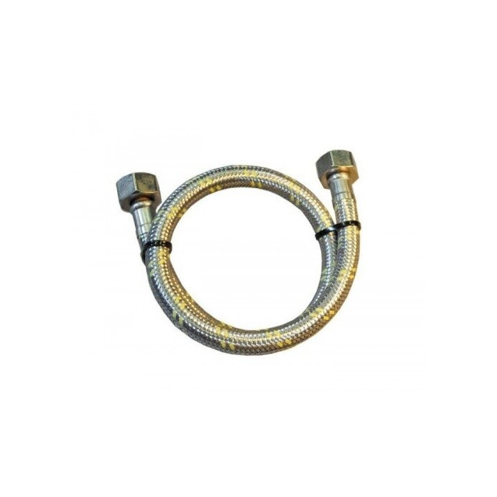 Сантехнический шланг для газа 1/2"" середина / 1/2"" середина L150 см