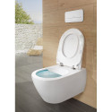 GROHE Rapid SL 5 in 1 concealed toilet frame + VILLEROY & BOCH Subway 2.0 Direct Flush WC with SlimSeat toilet
