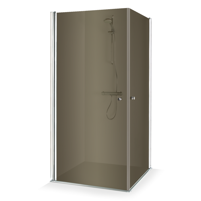 Shower cabin BRASTA GLASS Victoria (Various size options)