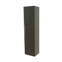 Hanging cabinet, accessory panel, KAMĖ Scandic, 35 cm, black oak