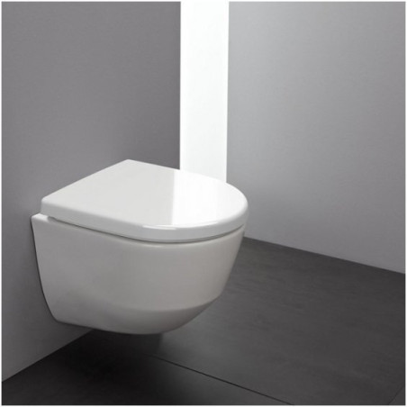 Laufen Pro Rimless wall-mounted toilet with Pro Slowclose lid
