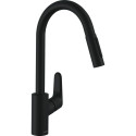 Смеситель для кухни (раковины) с выдвижным изливом HANSGROHE Focus, 31815670