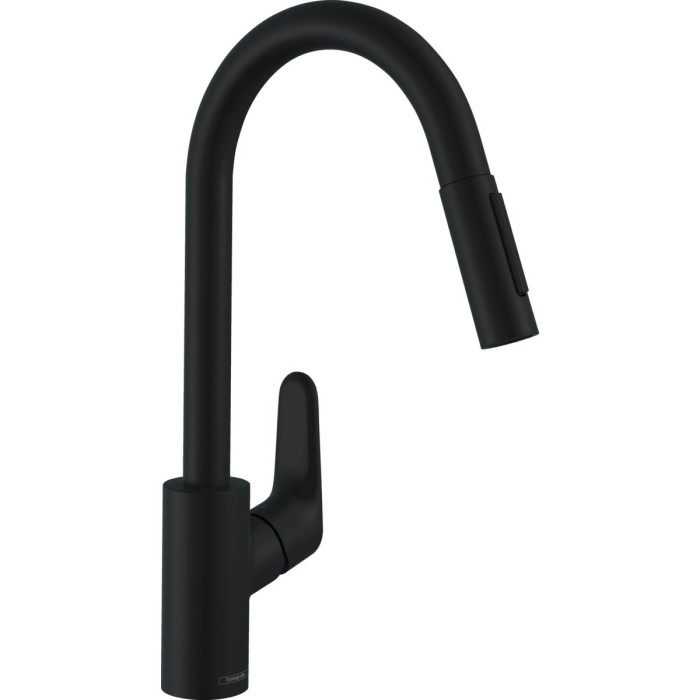 Смеситель для кухни (раковины) с выдвижным изливом HANSGROHE Focus, 31815670