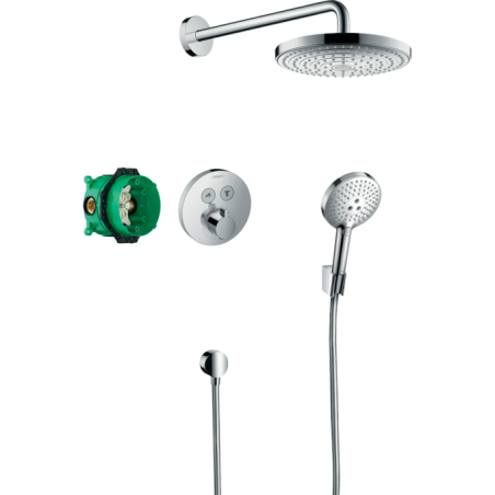 Potinkinis termostaatiline dušš 8 in 1 komplekt HANSGROHE Raindance Select S, 27297000