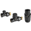 Termostaadi komplekt (3 in 1) FERRO 1/2"" must (must) ZTM30BL