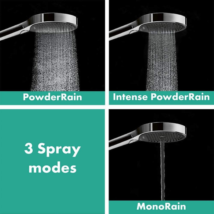 Dušikomplektid HANSGROHE Rainfinity 3jet, 26852000