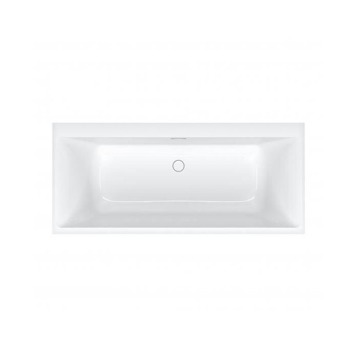 Прямоугольная ванна с тихим сифоном VILLEROY & BOSH Subway 3.0 из материала Quaryl 800 x 1800 мм