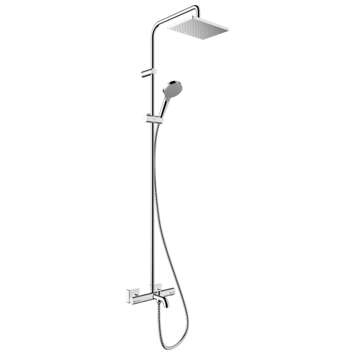 Termostaatiline dušisüsteem vannile HANSGROHE Vernis Shape 230, 26098000