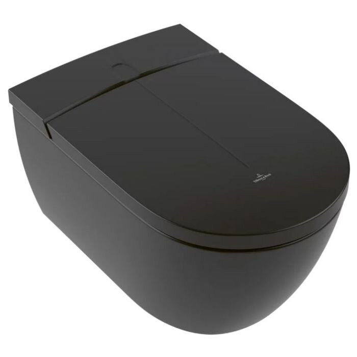 Функция подвесного устройства с биде VILLEROY & BOCH ViClean-I 100, Ceramic Plus, V0E100R7