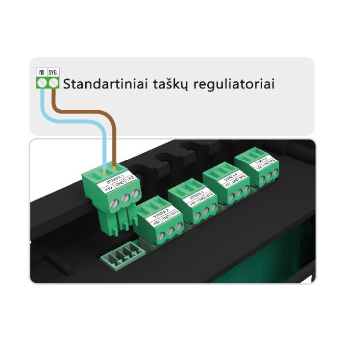 Wireless controller TECH EU-L-10 (up to 10 zones)