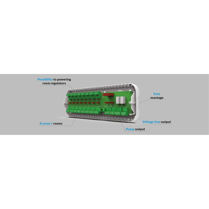 Laadimisregulaator TECH EU-L-5s (kuni 8 tsooni)