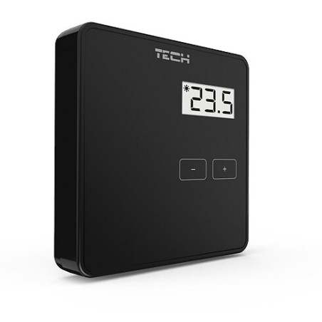 Непрограммируемые настенные термостаты TECH EU-294V1, черные