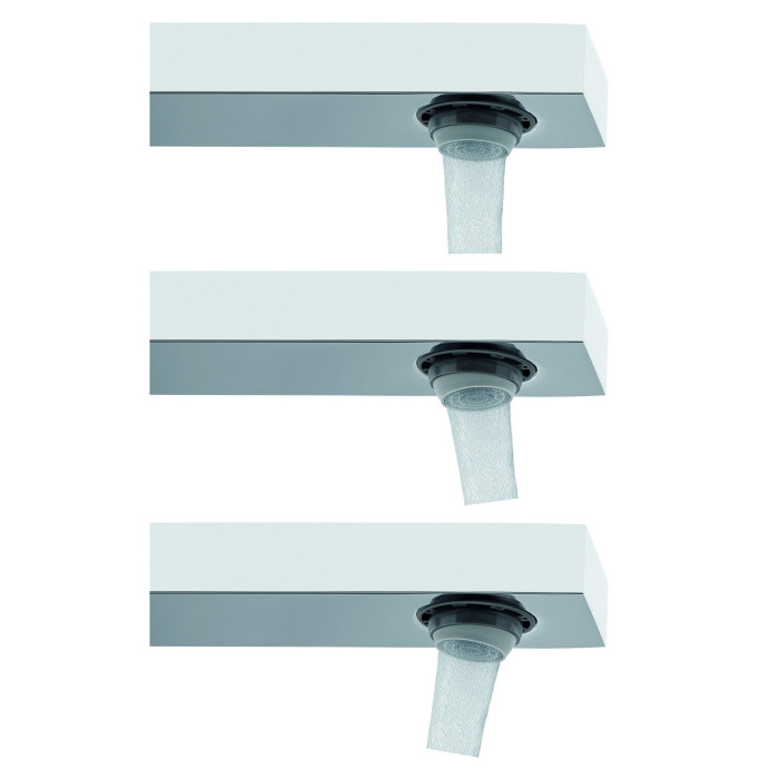 Built-in mixer sets with spout for RUBINETA Thermo-3F-OLO (SQ) bath