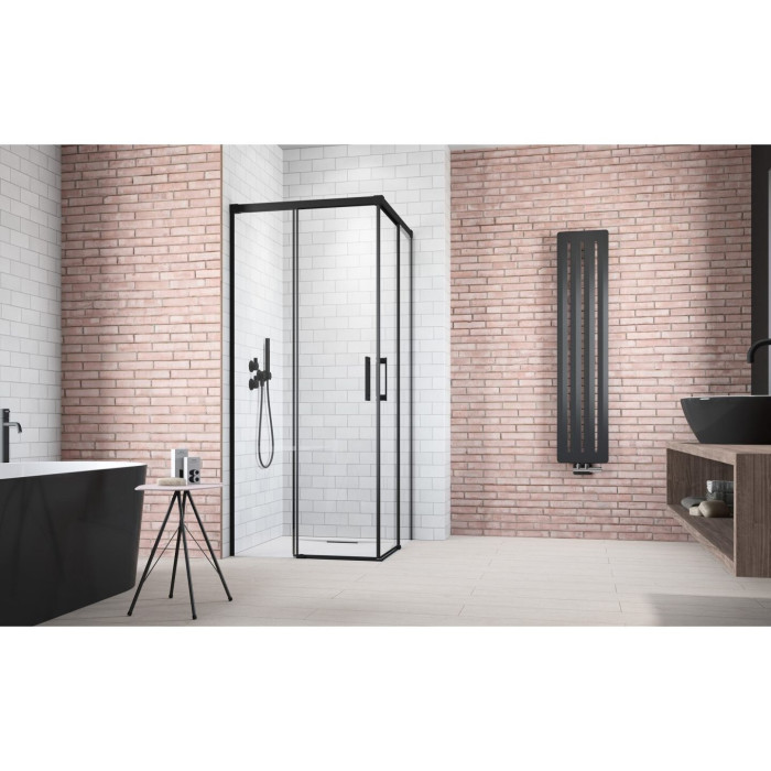 Душевая кабина RADAWAY Idea Black KDD Frame (Выбор различных размеров)