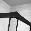 Душевая кабина RADAWAY Idea Black KDD Frame (Выбор различных размеров)