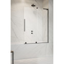 Two-part sliding shower screen RADAWAY Furo SL Black PND II