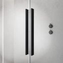 Two-part sliding shower screen RADAWAY Furo SL Black PND II