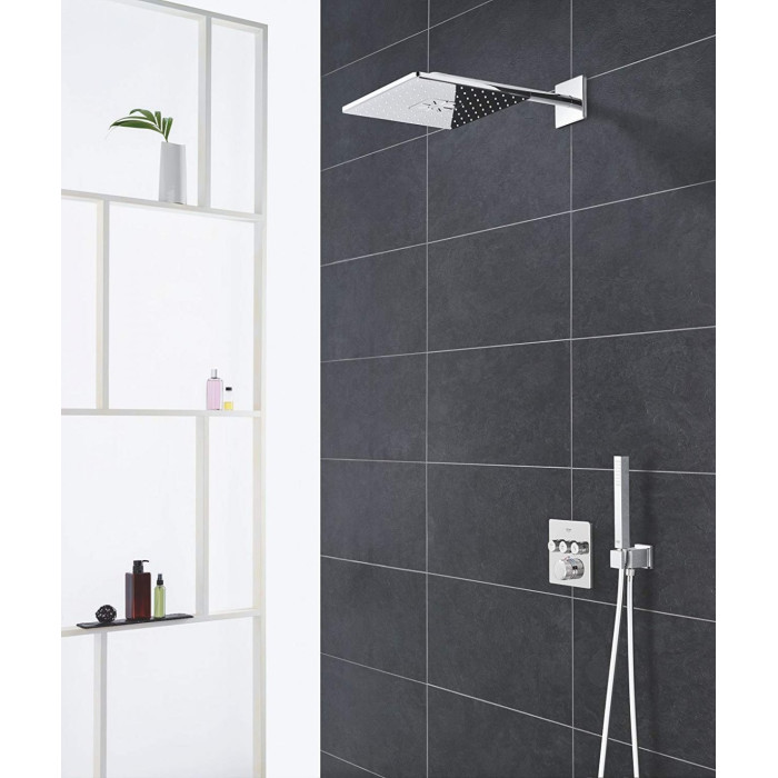 Встраиваемый термостатический душевой комплект GROHE Grohtherm SmartControl, с щеткой холодного восхода солнца