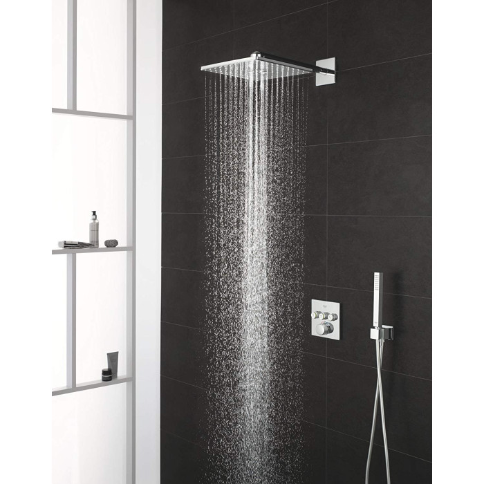 Built-in thermostatic shower set GROHE Grohtherm SmartControl, cool sunrise