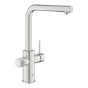 Kitchen (sink) faucet with pull-out spout GROHE Blue Pure Minta, 30590DC0