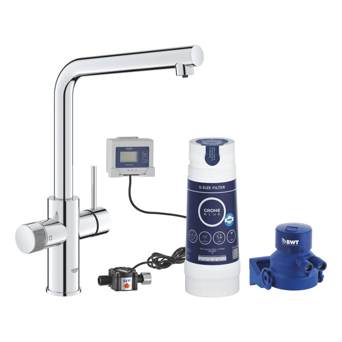 Köök (kraanikauss) segisti GROHE Blue Pure Minta algkomplekt, 30589000