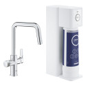 Кухонный смеситель GROHE Blue Pure Eurosmart Starter Kit с обратным осмосом, 30586000