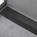 Гриль для душевого трапа HANSGROHE RainDrain Flex, резной, матовый черный