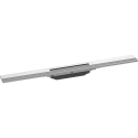 HANSGROHE RainDrain Flex shower channel grille, Cuttable, Chrome