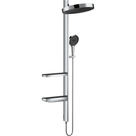 Potinkinis termostaatiline dušš 4 in 1 komplekt HANSGROHE Rainfinity Showerpipe 360 1jet, kroom