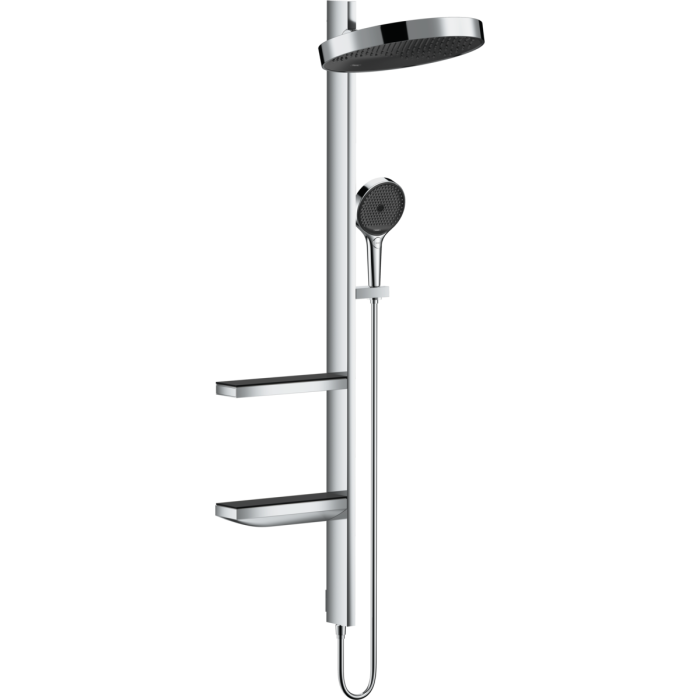 Potinkinis termostaatiline dušš 4 in 1 komplekt HANSGROHE Rainfinity Showerpipe 360 1jet, kroom
