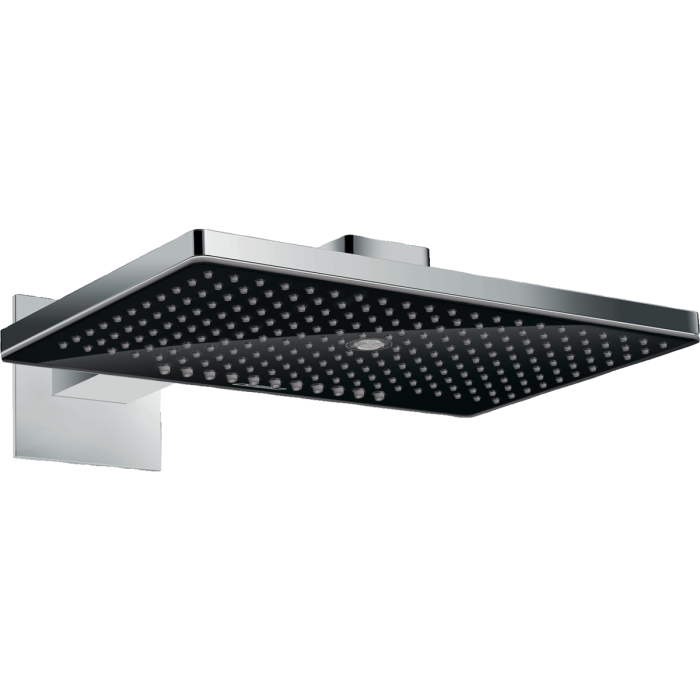 Встраиваемый термостатический душ 5 в 1 в комплекте HANSGROHE Rainmaker Select 460 3jet, черный/хромированный
