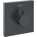 Встраиваемый термостатический душ 7 в 1 в комплекте HANSGROHE Pulsify S 260, 2 струи, матовый черный