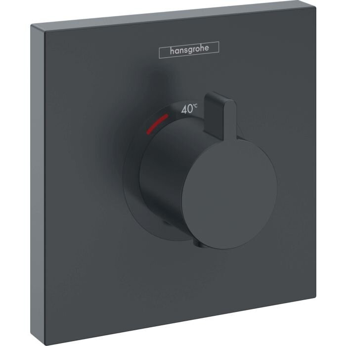 Potinkinis termostaatiline dušš 7 in 1 komplektis HANSGROHE Pulsify S 260, 2jet, Matt Black