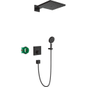 Встраиваемый термостатический душ 8 в 1 комплект HANSGROHE Raindance Select E 1jet, 27939670