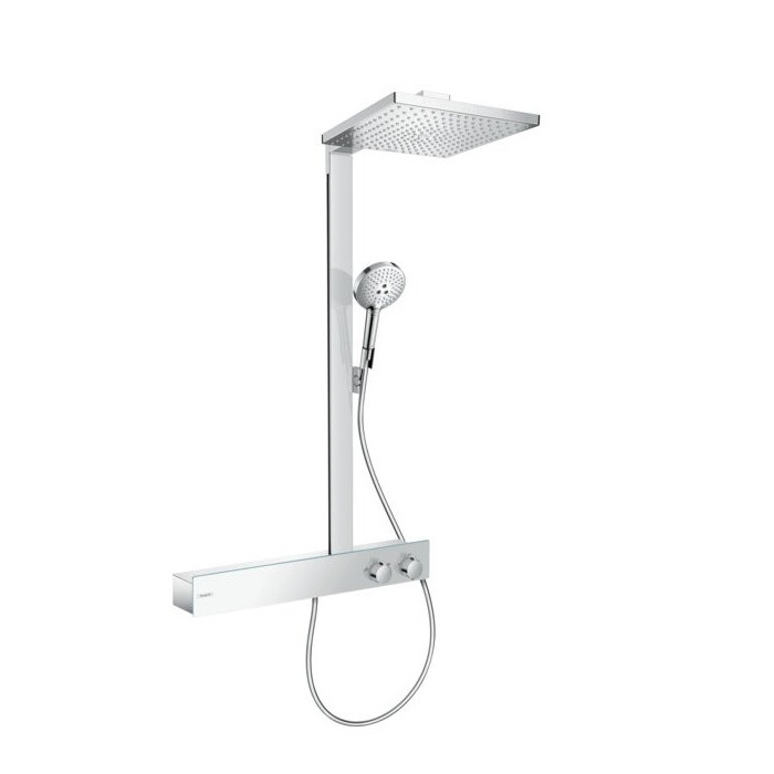Thermostatic rain shower system HANSGROHE Raindance E Shower pipes 1jet, 27363000