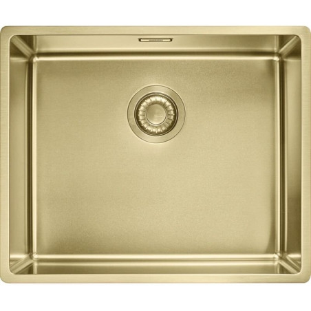 Stainless steel sink FRANKE Mythos Masterpeace BXM 210/110-50, gold
