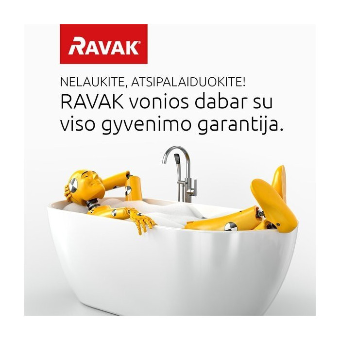 Akrüülvann RAVAK Ypsilon sein