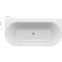 Acrylic bathtub RAVAK Ypsilon wall