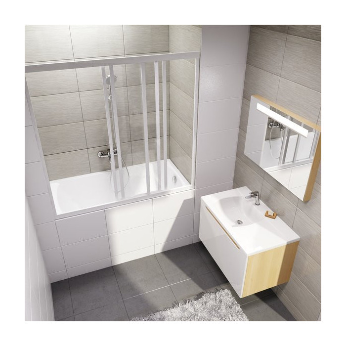 Acrylic rectangular bathtub RAVAK Classic II