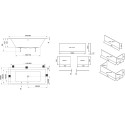 Акриловая прямоугольная ванна RAVAK Formy 01 Slim