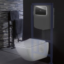 Villeroy & Boch 200G water flush plate with glass is LED shell, 921843RB