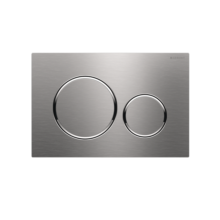 Geberit Sigma 20 water flush button, stainless steel, 115882SN1