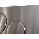 Кнопка слива воды GEBERIT Sigma 20, нержавеющая сталь, 115882SN1