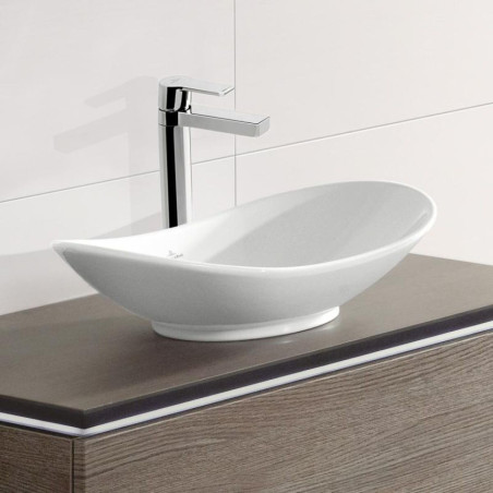 Умывальник устанавливается VILLEROY & BOCH My Nature 610 x 360 мм