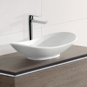 The sink is installed VILLEROY & BOCH My Nature 610 x 360 mm