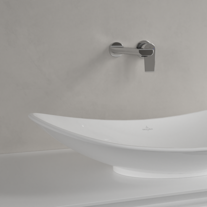 Valamu on paigaldatud VILLEROY & BOCH My Nature 810 x 410 mm